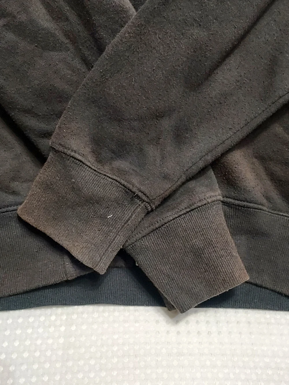 True Religion Brown Black Zip Hoodie with Signature Logo